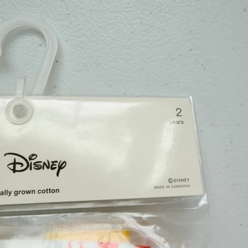 Gap x Disney‎ Colorful Rainbow Mickey Long Sleeve PJs Pajamas Organic Cotton 2Y